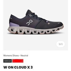 On Running ON Women's Cloud X 3 Lavender